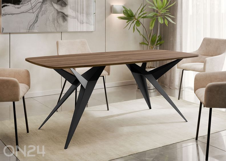 Söögilaud Axis 90-160/236 cm suurendatud