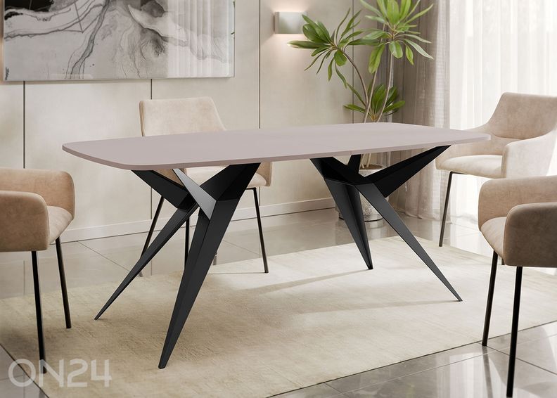 Söögilaud Axis 90-160/236 cm suurendatud