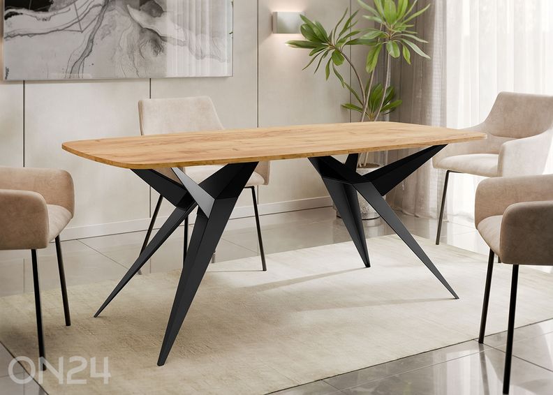 Söögilaud Axis 90-160/236 cm suurendatud