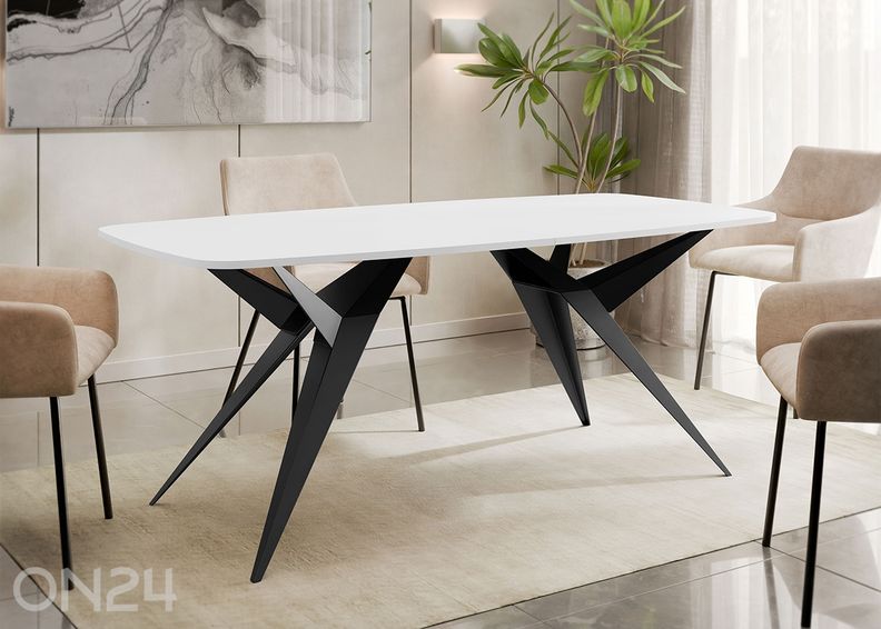 Söögilaud Axis 90-160/236 cm suurendatud