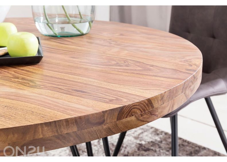 Söögilaud Bagli Ø 120 cm suurendatud