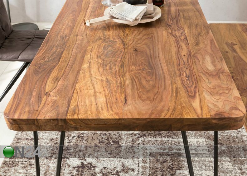 Söögilaud Bagli 120x80 cm suurendatud