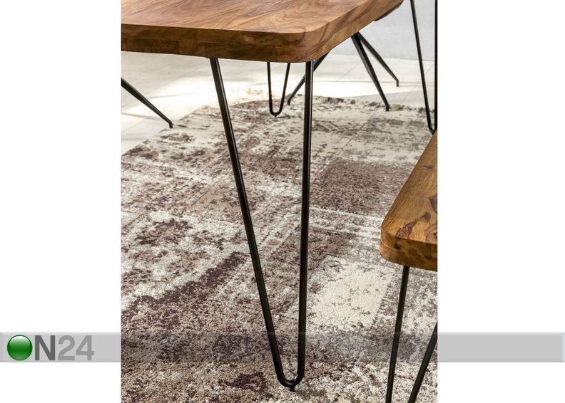 Söögilaud Bagli 120x80 cm suurendatud