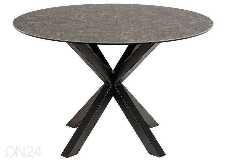 Söögilaud Beira Ø 119 cm suurendatud