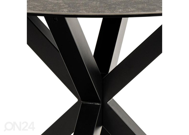 Söögilaud Beira Ø 119 cm suurendatud