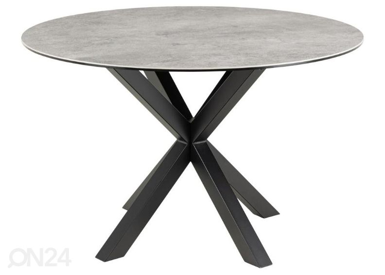 Söögilaud Beira Ø 119 cm suurendatud