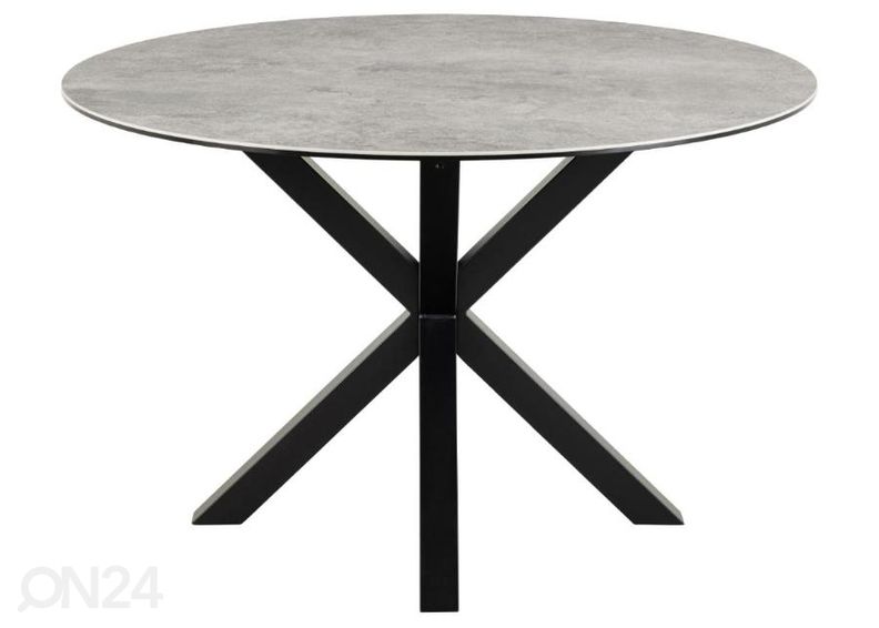 Söögilaud Beira Ø 119 cm suurendatud