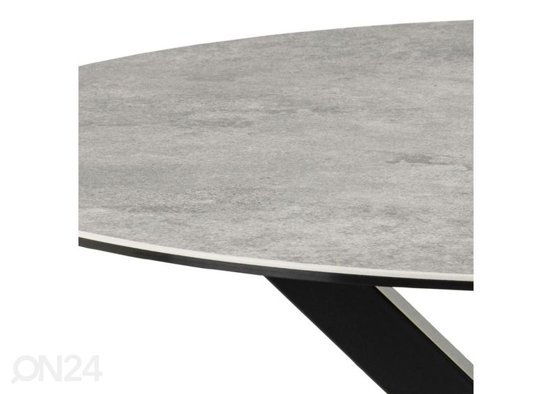 Söögilaud Beira Ø 119 cm suurendatud