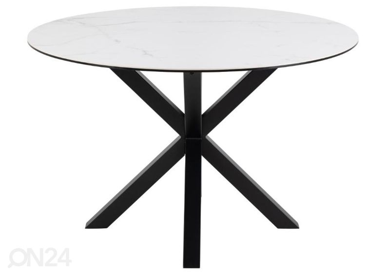 Söögilaud Beira Ø 119 cm suurendatud