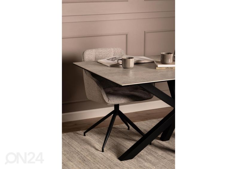 Söögilaud Beira 90x160 cm suurendatud