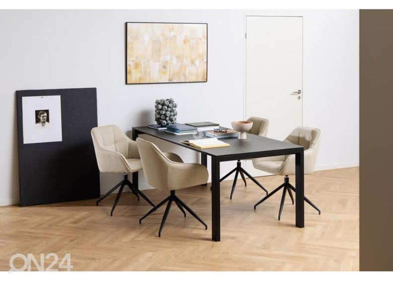 Söögilaud Bergen 90x200 cm suurendatud