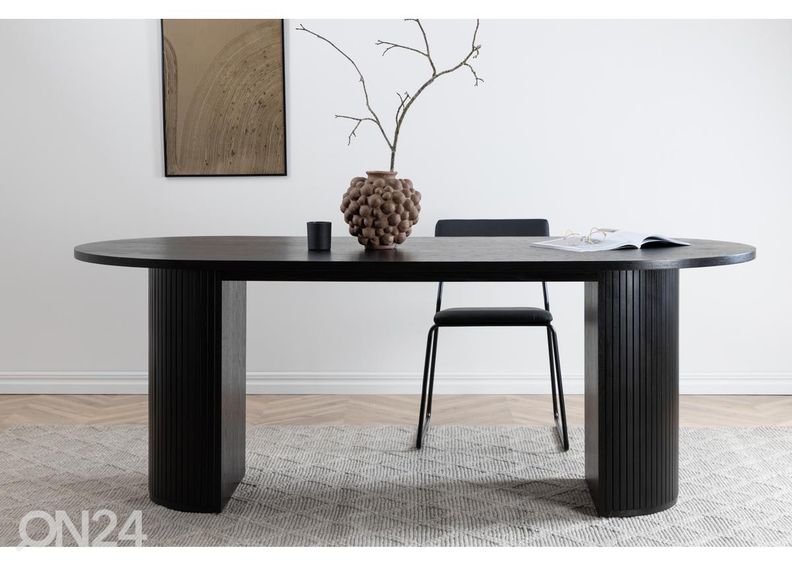 Söögilaud Bianca 200x90 cm suurendatud