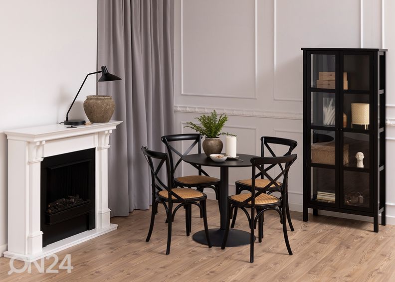 Söögilaud Bostosn Ø80 cm suurendatud