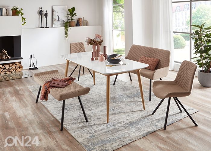 Söögilaud Bozen 90x180 cm suurendatud