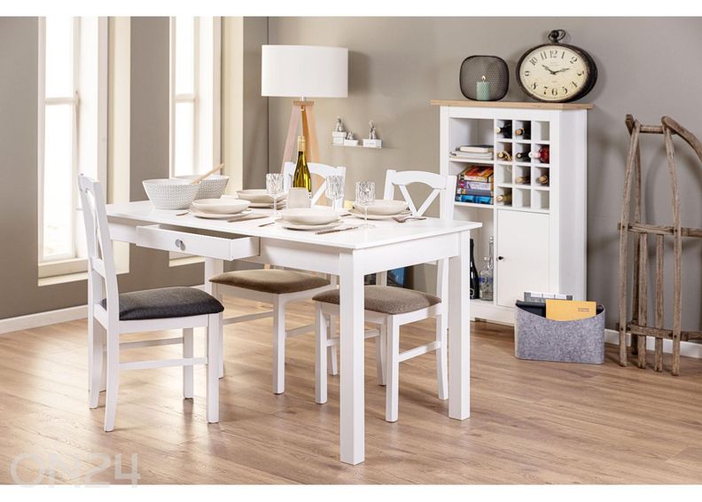 Söögilaud Chilly Home 80x145 cm suurendatud