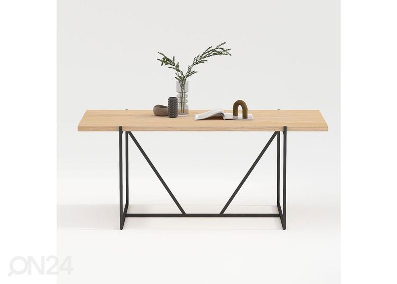 Söögilaud Cindy 90x160 cm suurendatud