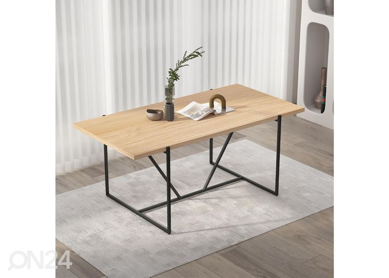 Söögilaud Cindy 90x180 cm suurendatud