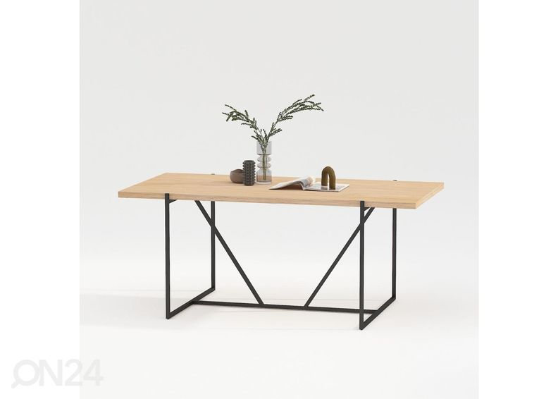 Söögilaud Cindy 90x180 cm suurendatud