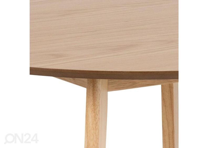 Söögilaud Concord Ø105 cm suurendatud