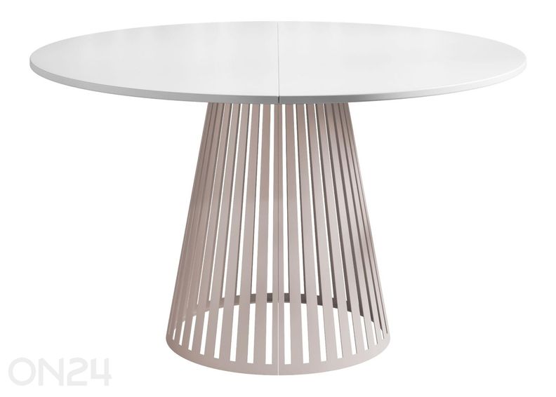 Söögilaud Cone 120x120-196 cm suurendatud