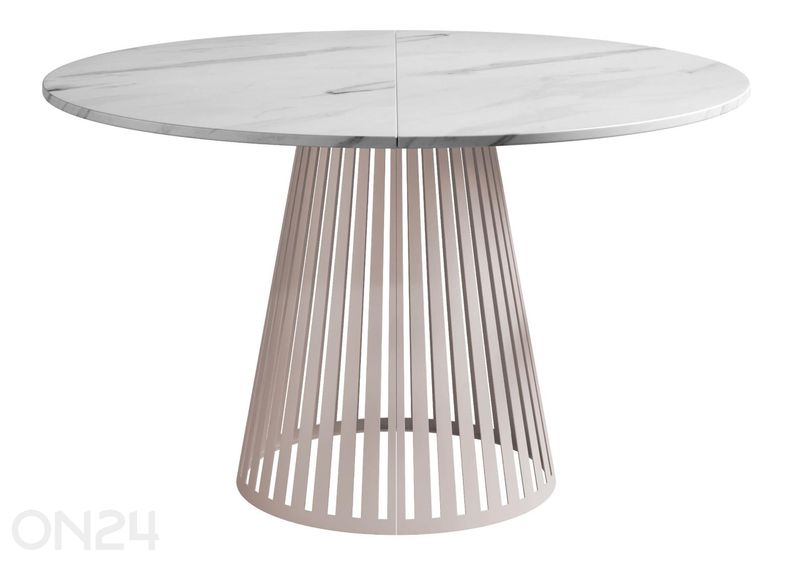 Söögilaud Cone 120x120-196 cm suurendatud