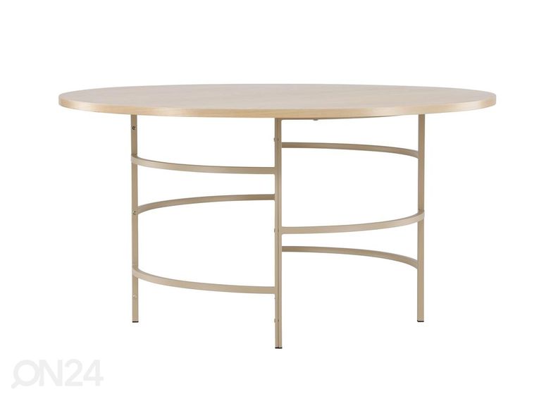 Söögilaud Copenhagen Ø 140 cm suurendatud