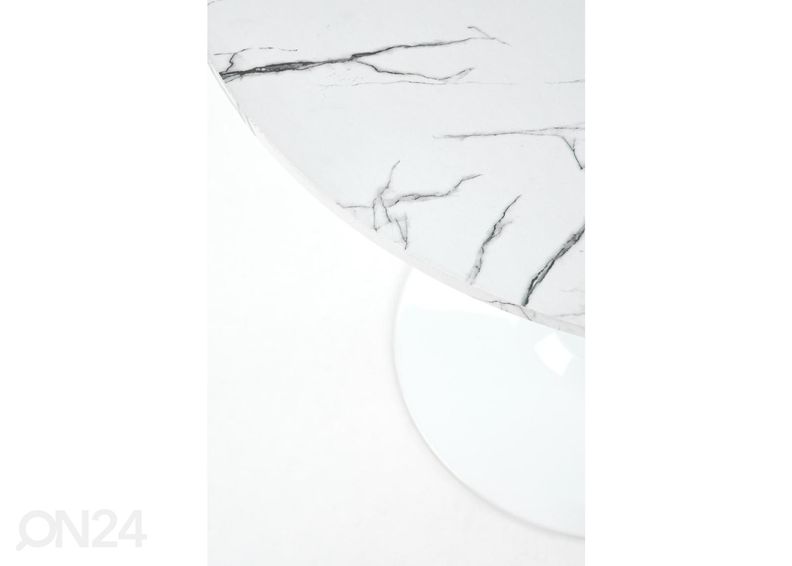 Söögilaud Denver Ø 80 cm suurendatud