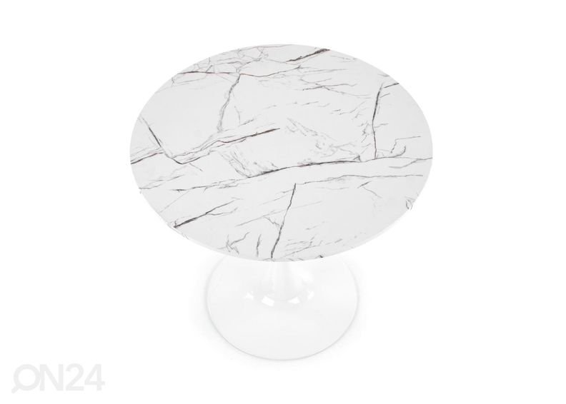 Söögilaud Denver Ø 80 cm suurendatud