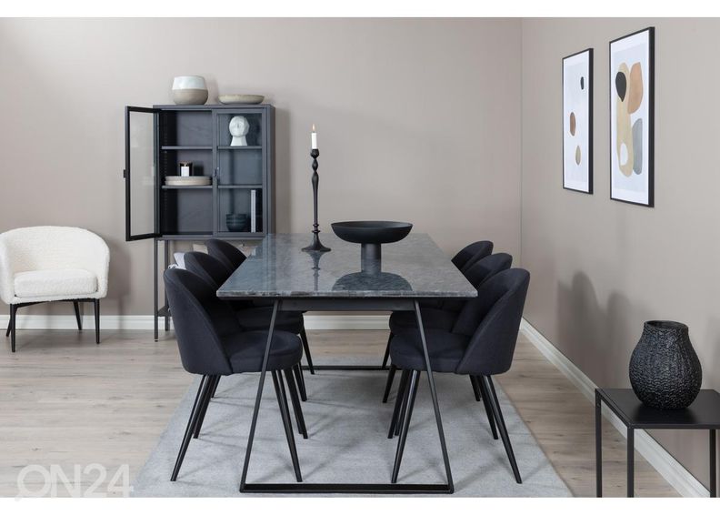 Söögilaud Estelle 200x90 cm suurendatud