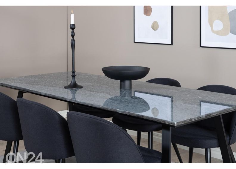 Söögilaud Estelle 200x90 cm suurendatud