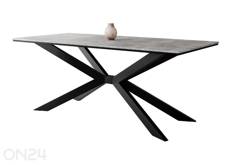 Söögilaud Flora 90x190 cm suurendatud