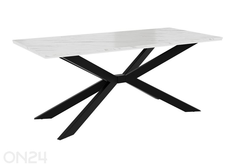 Söögilaud Flora 90x190 cm suurendatud