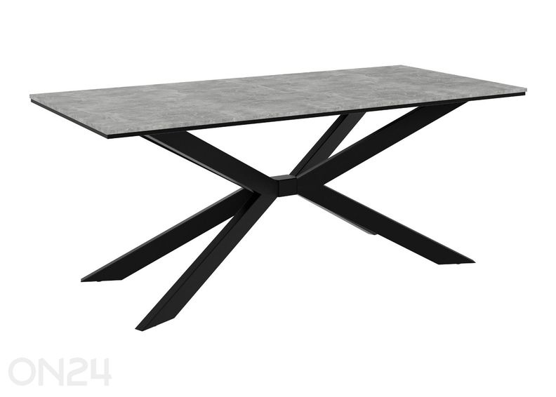 Söögilaud Flora 90x190 cm suurendatud