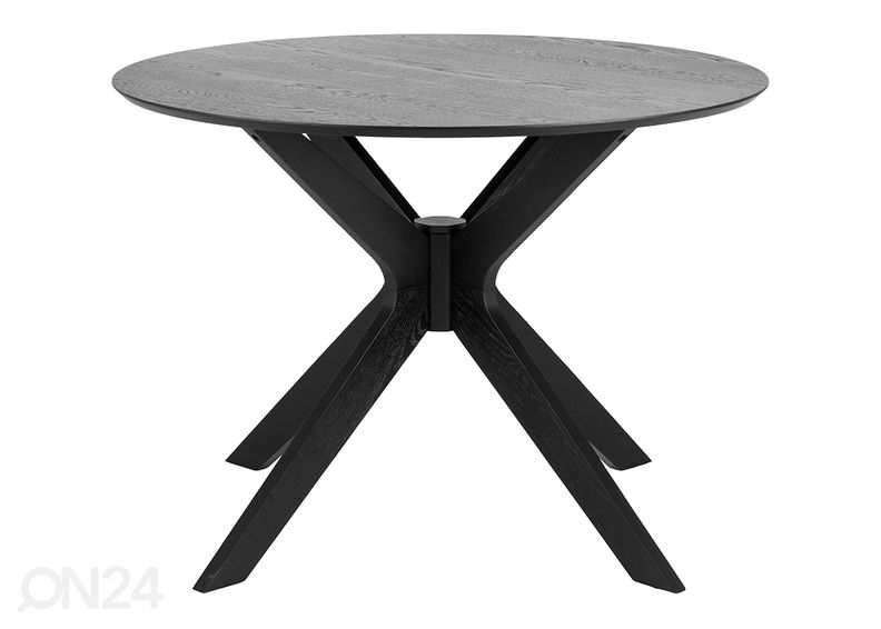 Söögilaud Fresno Ø 105 cm suurendatud