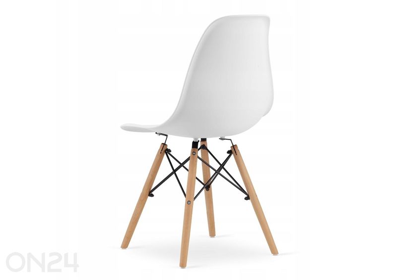 Söögilaud ja 3 tooli suurendatud