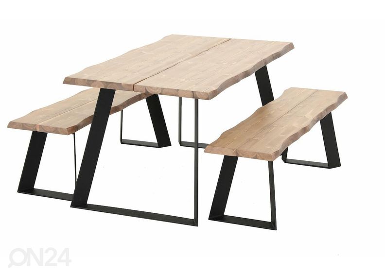 Söögilaud Lana 90x150 cm suurendatud