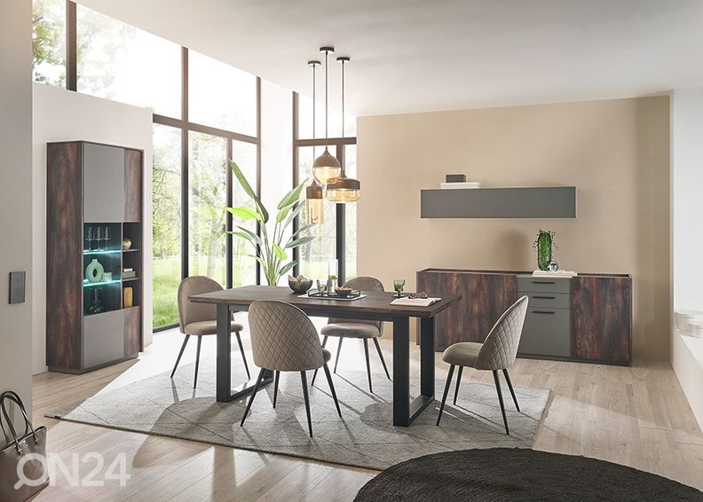 Söögilaud Largo 81x160 cm suurendatud