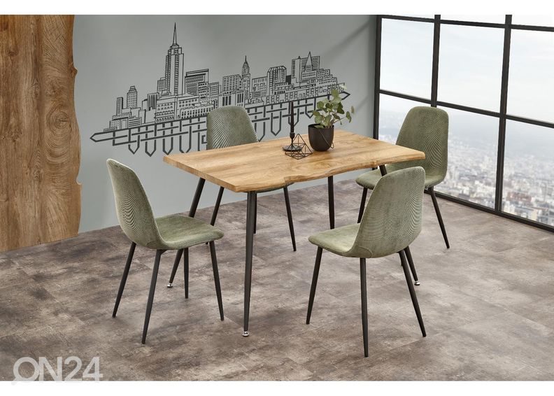 Söögilaud Larson 120x80 cm suurendatud