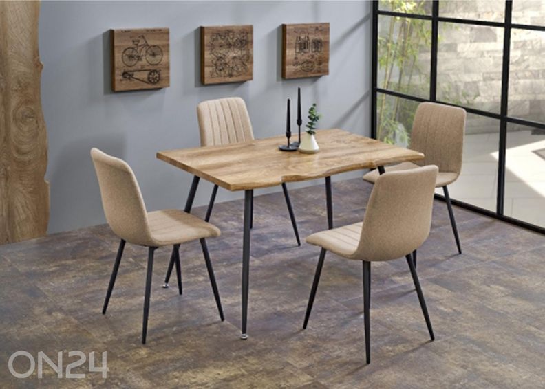 Söögilaud Larson 120x80 cm suurendatud