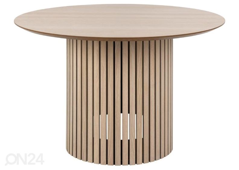 Söögilaud Ludvig Ø120 cm suurendatud