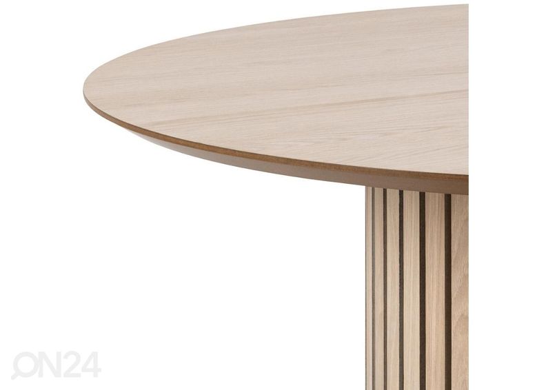 Söögilaud Ludvig Ø120 cm suurendatud