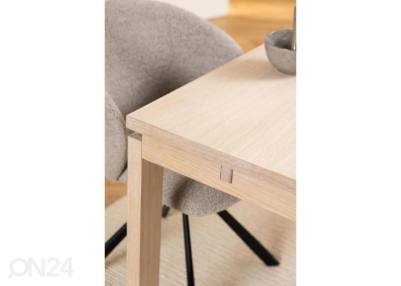 Söögilaud Ludvig 100x200 cm suurendatud