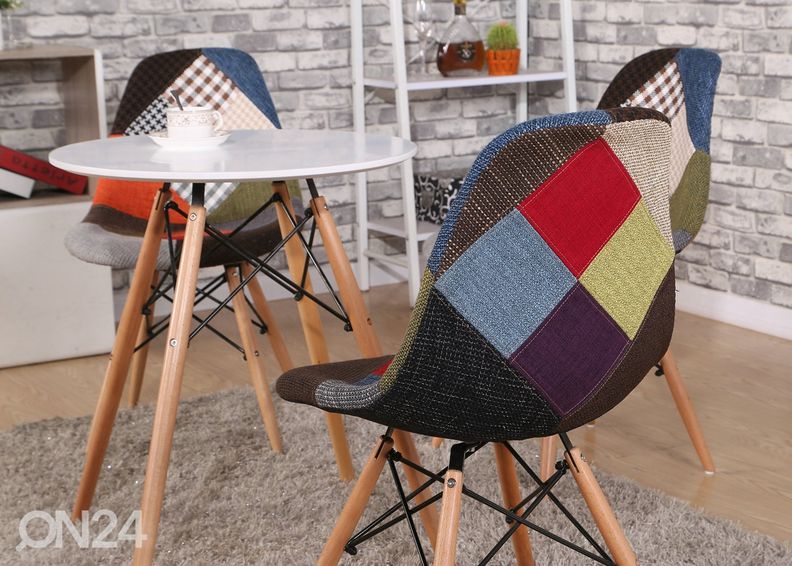 Söögilaud Macy Ø 60 cm suurendatud