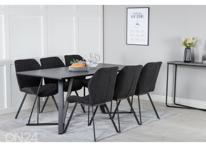 Söögilaud Marina 180x90 cm suurendatud