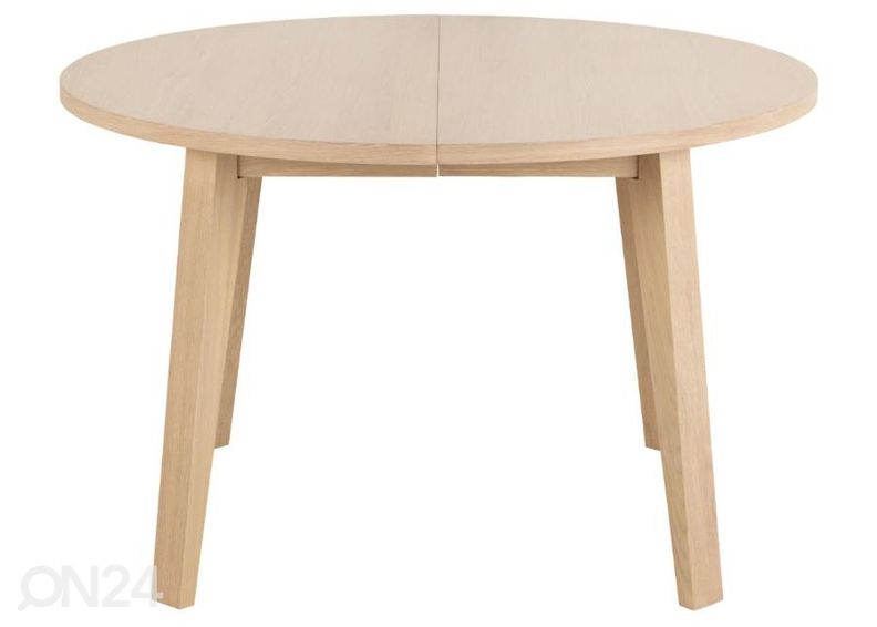 Söögilaud Neva Ø120 cm suurendatud