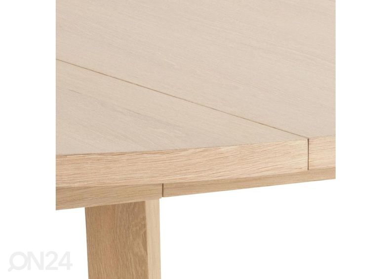 Söögilaud Neva Ø120 cm suurendatud