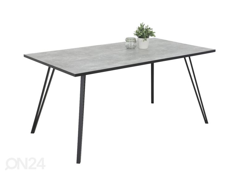 Söögilaud Oksana 90x160 cm suurendatud