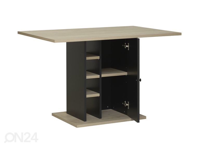 Söögilaud Oxford 120x80 cm suurendatud