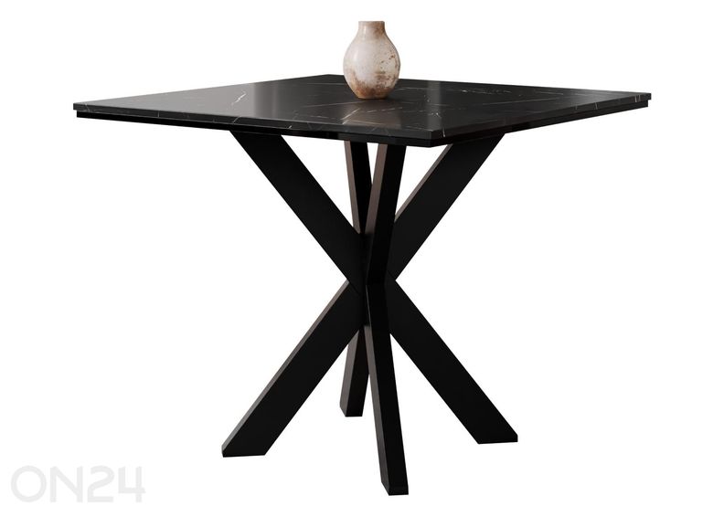 Söögilaud Paro 90x90 cm suurendatud