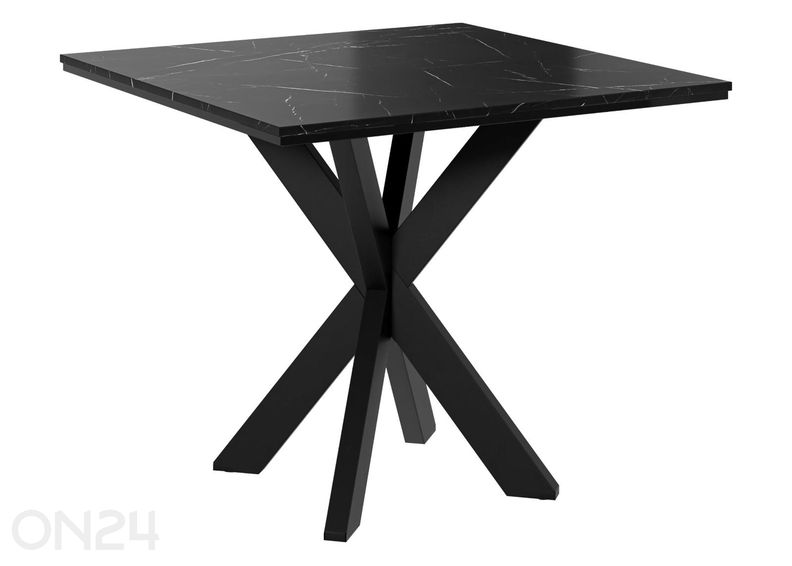 Söögilaud Paro 90x90 cm suurendatud